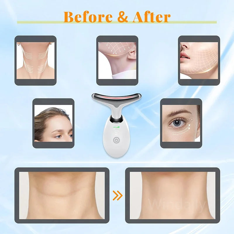 Mirqelle™ Anti Wrinkle Facial Massager Neck Face