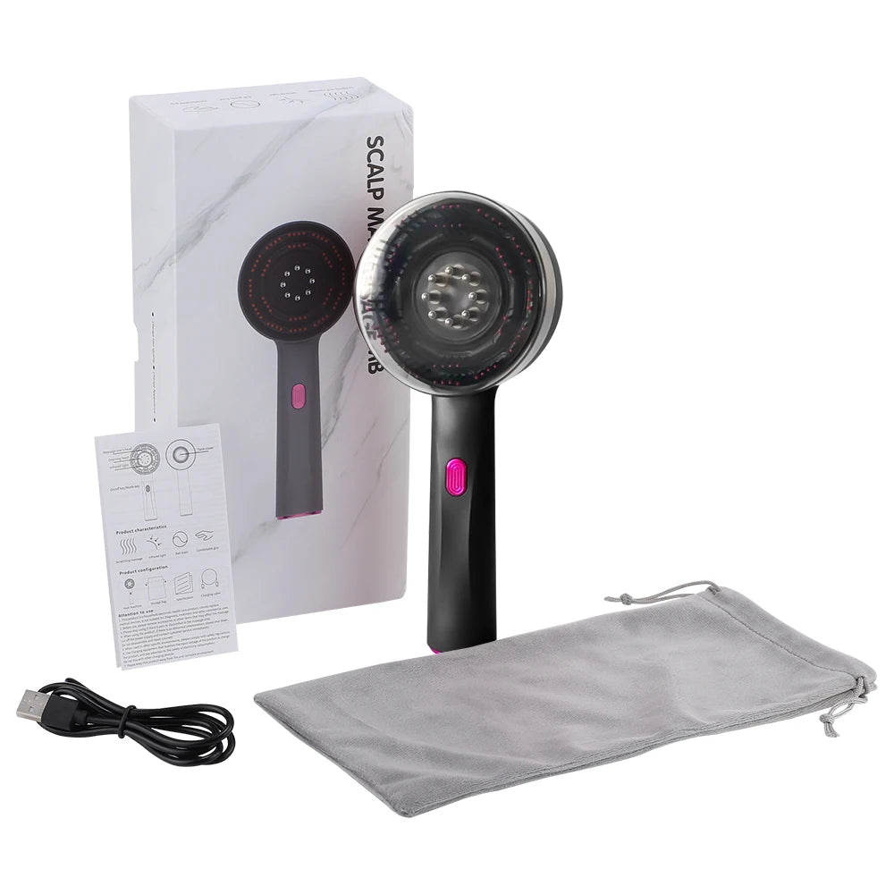Mirqelle™ Electric Massage Comb Portable