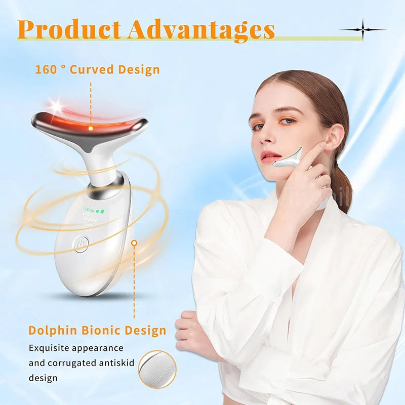 Mirqelle™ Anti Wrinkle Facial Massager Neck Face