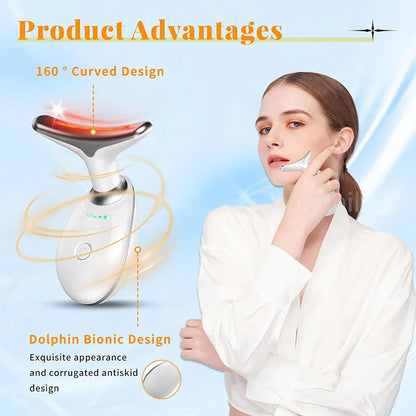 Mirqelle™ Anti Wrinkle Facial Massager Neck Face